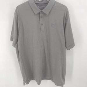 Grey Under Armour polo HeatGear Men’s 2XL